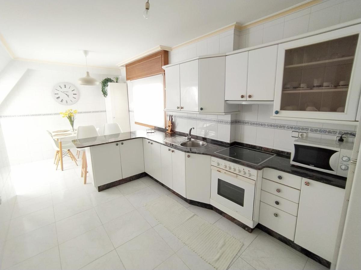 Ferienwohnung Atico A Pie De Playa Portonovo Sanxenxo Exterior foto